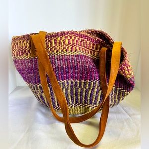 Straw market large bag